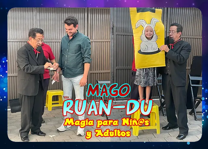 MAGO RUANDU - MAGIA PARA NIÑOS Y ADULTOS