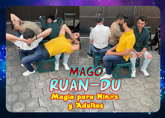 MAGO RUANDU - MAGIA PARA NIÑOS Y ADULTOS