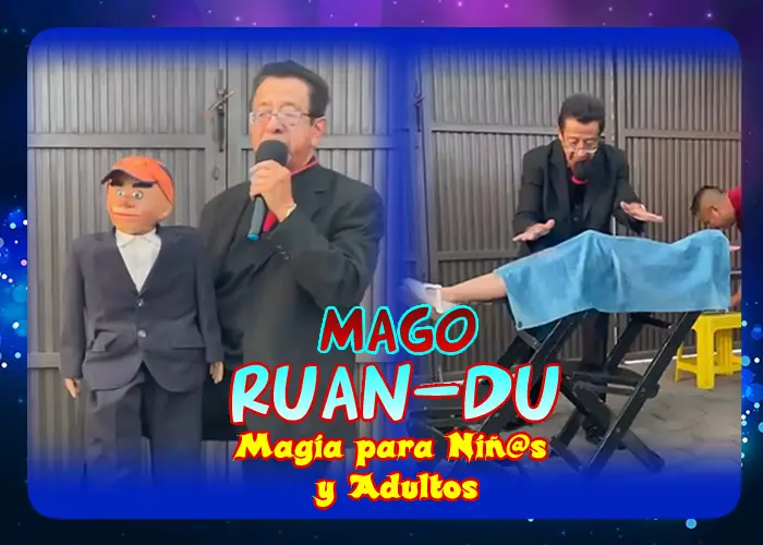 MAGO RUANDU - MAGIA PARA NIÑOS Y ADULTOS