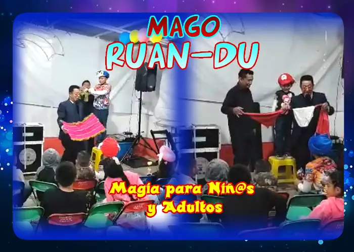 MAGO RUANDU - MAGIA PARA NIÑOS Y ADULTOS