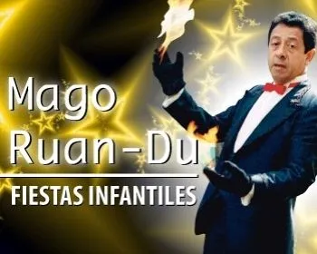 SHOW MÁGICO CÓMICO MUSICAL INFANTIL DEL MAGO RUAN-DU